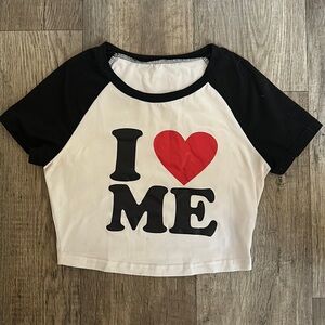 I ❤️ me croptop